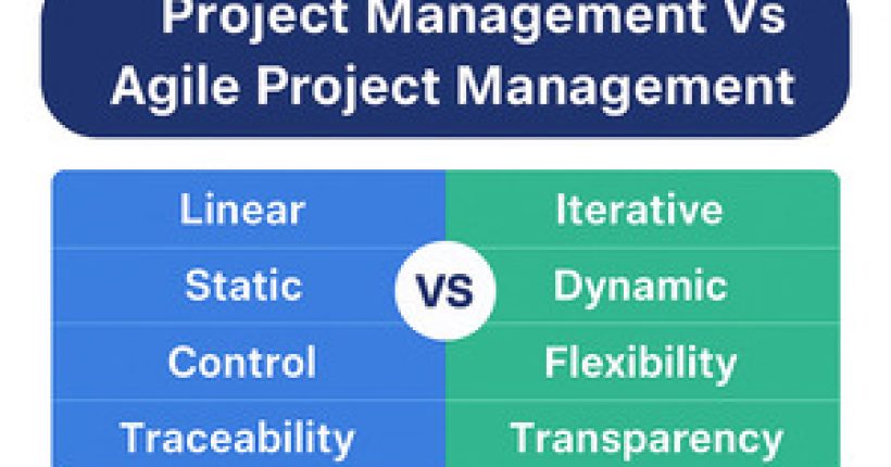 Project Management Vs Agile Project Management - Learnerskart (1)