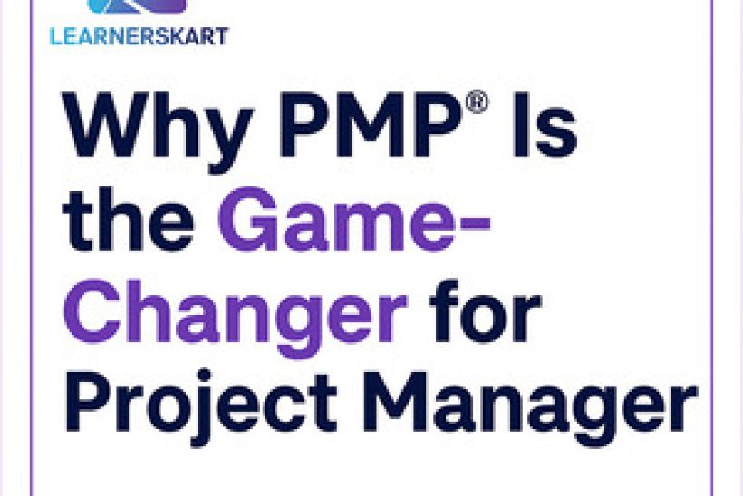PMP is Game Changer for Project manager - Learnerskart Website